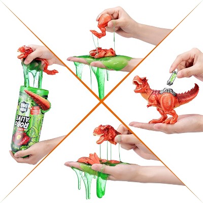 Robo Alive Dino DNA Animal Figure: Dinosaur Toy Playset with 10 PVC Pieces