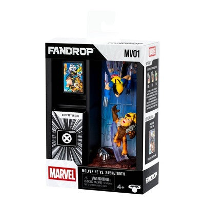 FANDROP Marvel Wolverine vs Sabretooth Figure - 2pk