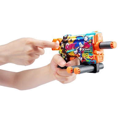 XSHOT Skins Sonic the Hedgehog Hyper Spike Menace Toy Dart Blaster by ZURU