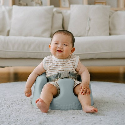Bumbo Floor Seat PLUS+ with Tray Infant Positioning Seat - Desert Mirage
