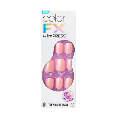 KISS Products imPRESS Color FX Fake Nails - Satellite - 33ct