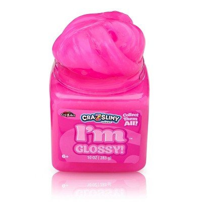 Cra-Z-Slimy I'm Glossy Pink Slime Jar 7.8oz