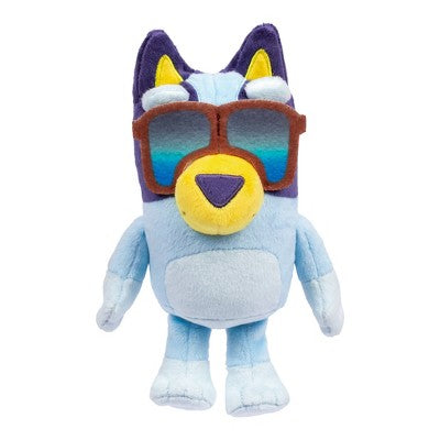Bluey Buddies Big Heeler 4 Wheel Drive Doll Playset - 3pk: Plush Character Set, BBC Licensed, Plastic & Fabric
