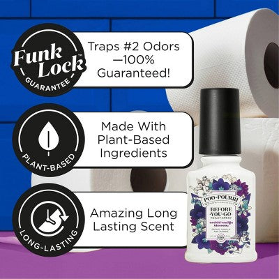 Poo-Pourri Orchid Vanilla Blossom Toilet Spray 2 fl oz