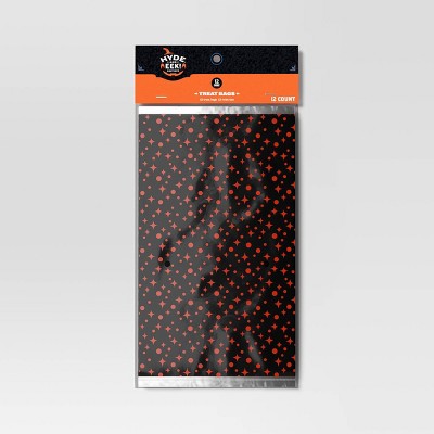 12ct Orange Sparkle Cello Bag Party Favors - Hyde and EEK! Boutique