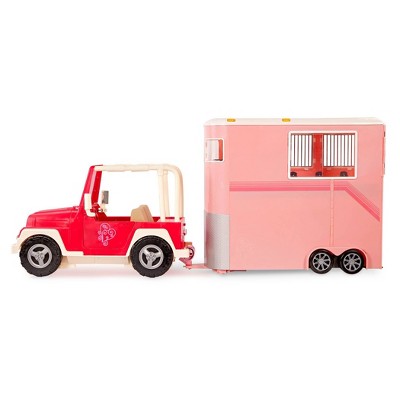 Our Generation My Way and Highways Pink and White  Plastic 4x4 Vehicle (LOCAL PICKUP ONLY)