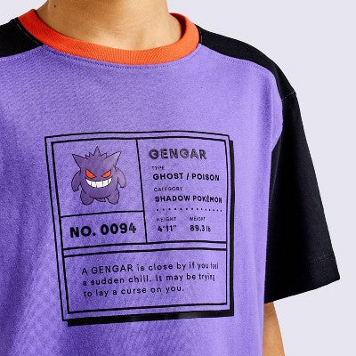 Youth Gengar Graphic Crewneck T-Shirt - Pokemon x Target XS