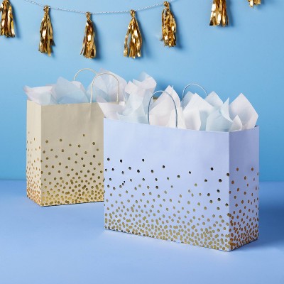 2pk XL Vogue Bag Assorted with Gold Foil - Spritz
