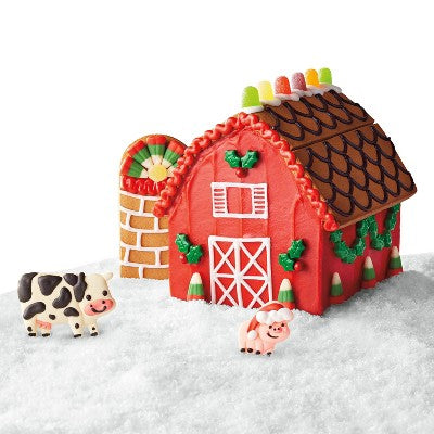 Christmas Barn Gingerbread Cookie Kit - 29.9oz - Favorite Day