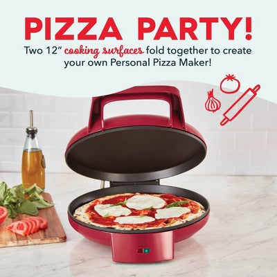 Dash 12" Pizza Maker and 180 Griddle