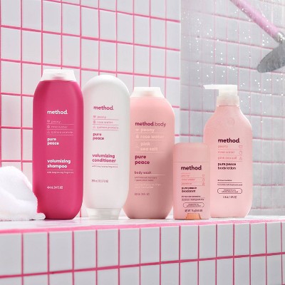 Method Pure Peace Volumizing Shampoo Sulfate & Silicone Free - 14 fl oz