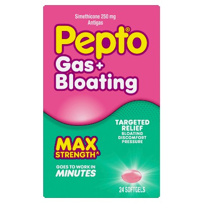 Pepto-Bismol Bloating Relief Swallowable Tablets - 24ct