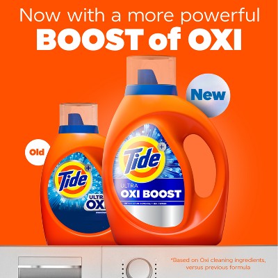 Tide Liquid HE Oxi Boost Laundry Detergent - 73oz
