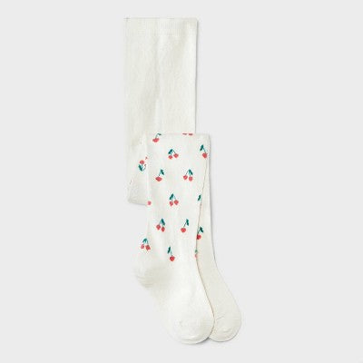 Toddler Cherries Fashion Tights - Cat & Jack 4T-5T