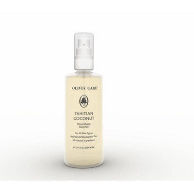 Olivia Care Tahitian Coconut Body Oil - 4oz
