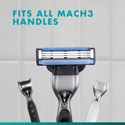 Gillette Mach3 Men's Razor Blade Refills - 4ct