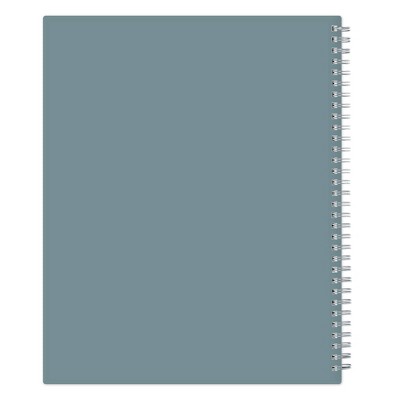 Blue Sky 2024-25 Weekly/Monthly Planner 11"x8.5" Wirebound Seaglass: Agenda, Adult Stationery, July-June Calendar