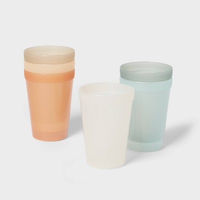 Kids' 15 fl oz Plastic Tall Tumbler - Pillowfort