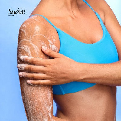 Suave Exfoliating Sulfate-Free Hydrating Body Wash and Scrub - Citrus Blossom - 18 fl oz: For Normal Skin, Whole Body, Liquid Form, Squeeze Bottle