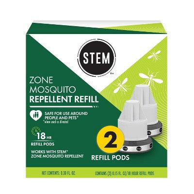 STEM Outdoor Mosquito Repellent Zone Device Refill 18hr - 2 Pods/0.15 fl oz each