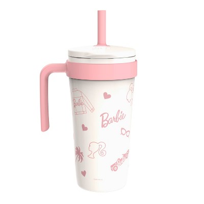 Zak Designs 18oz Barbie Stainless Steel Vacuum Fairway