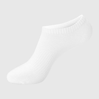 Hanes Premium Women's 6pk Cool Comfort Breathable No Show Socks - White 5-9