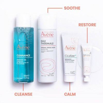 Avene Dermatologist Recommended Sensitive Skin Starter Kit - 4ct