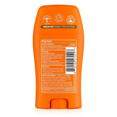 Carpe Men's 100HR Sweat & Odor Control Antiperspirant Deodorant - Sandalwood - 1.76oz: Paraben-Free, Vegan, Cream, Under Arm