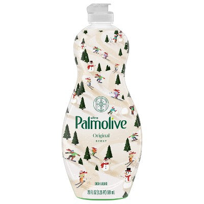 Palmolive Ultra Strength Liquid Dish Soap, Limited Edition Design - Original Scent - 20 fl oz Bottle