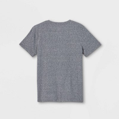Boys' Short Sleeve Heathered T-Shirt - Cat & Jack Gray S