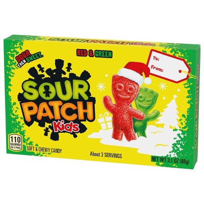 SOUR PATCH KIDS Christmas Theater Box Candy - 3.1oz