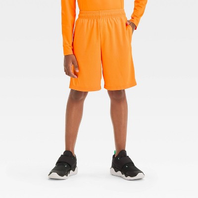 Boys' Mesh Shorts - All In Motion Reactive Orange XXL