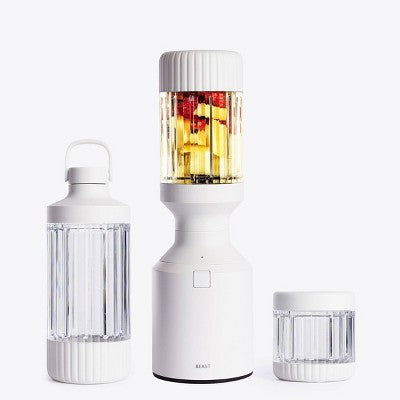 Beast Health Blender Mega 1200 Plus Premium Personal Blender with 1200W Motor Cloud White