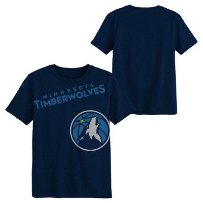 NBA Minnesota Timberwolves Kids' Short Sleeve T-Shirt - XS