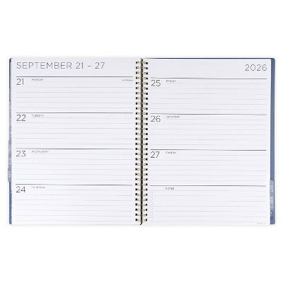 See It Bigger 2025-2026 15 Month Monthly/Weekly 9"x11" Planner Large