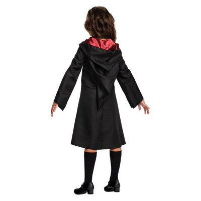 Kids' Harry Potter Hermione Granger Classic Halloween Costume Dress with Attached Robe M (7-8): Hermione Costume for Kids