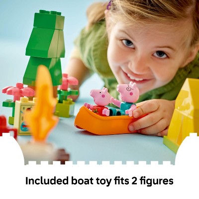 LEGO DUPLO Peppa Pig Camping Trip Building Toy 10452