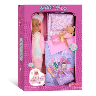 Glitter Girls 14" Doll with Bed Rafa & GG Bedtime Playset