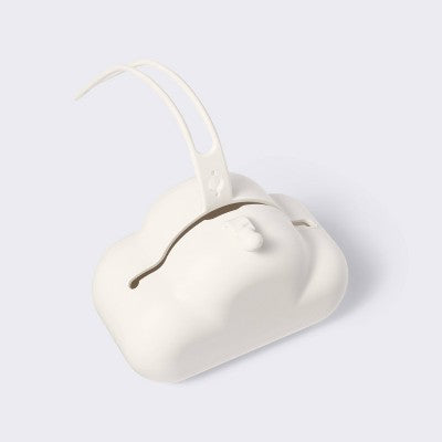 Silicone Paci Pod - Cloud - Bone - Cloud Island: Lightweight Design, BPA-Free, Pacifier Case