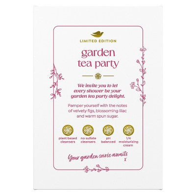 Dove Beauty Garden Tea Party Bar Soaps - Velvet Fig Bloom - Limited Edition - 15oz/4pk