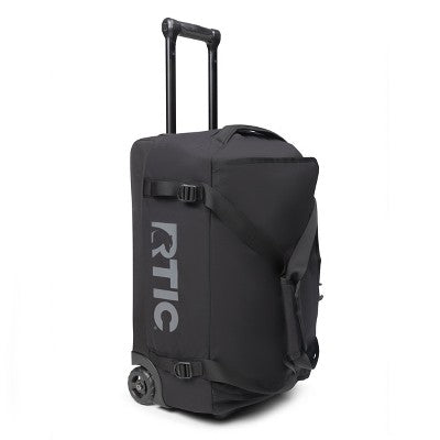 45L RTIC Outdoors Road Trip Structured Collapsible Duffle Bag Rolling Medium - Black