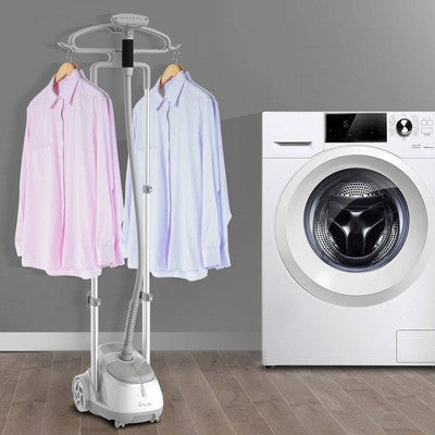 SALAV GS45-DJ Professional Garment Steamer with Foot Pedal Control: 1500W Clothing Steamer, 1.8L Tank, 60 Min Steam Time