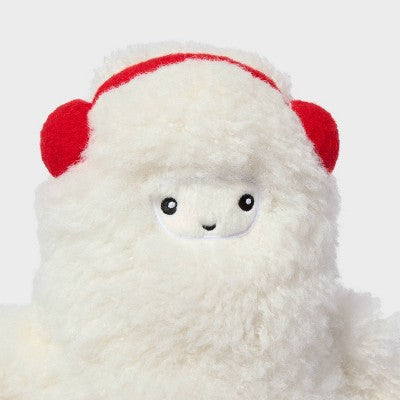 14'' Yeti Standing with Ear Muffs Stuffed Animal - Gigglescape
