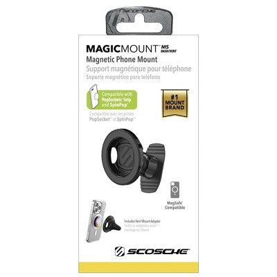 Scosche MagSafe Popsocket Compatible Dash/Vent Mount