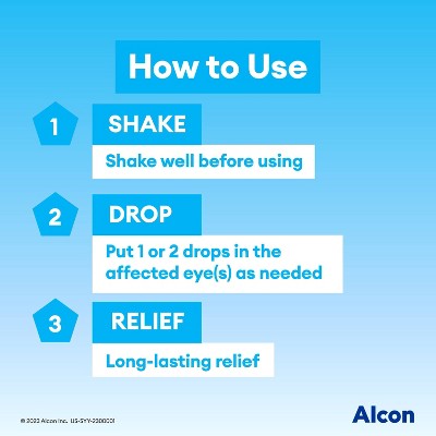 Systane Hydration Multi-Dose Preservative Free Dry Eye Drops - 0.34oz/2pk