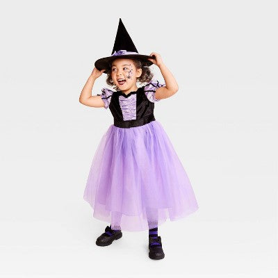 Toddler Fancy Witch Lavender Costume 2T-3T - Hyde and EEK! Boutique