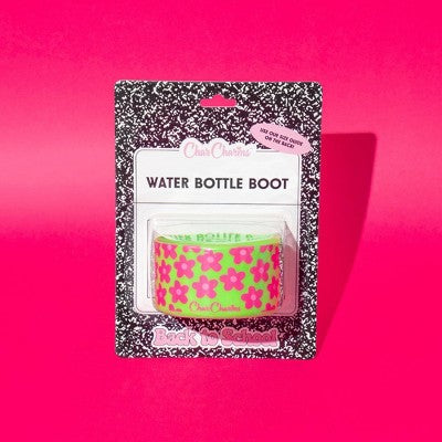 CharCharms Flower Water Bottle Boot Pink