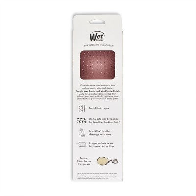 MacKenzie-Childs x Wet Brush Paddle Detangler - Rosy Check