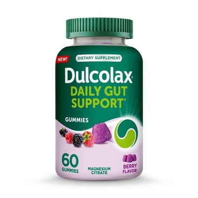 Dulcolax Daily Gut Support Gummies - Berry - 60ct