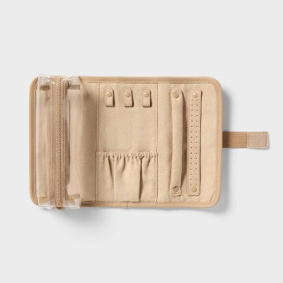 Rolled Soft Side Organizer Tan - Brightroom